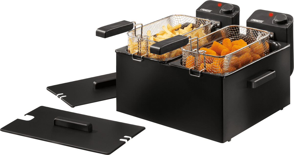 Princess Friteuse semi-pro double noir