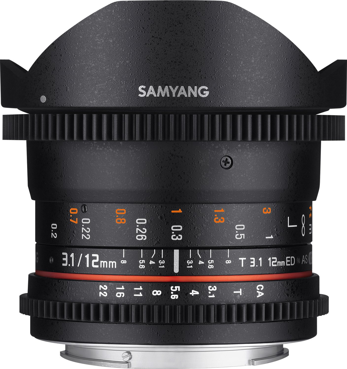 Samyang 12mm T3.1 ED AS NCS Fish-eye VDSLR Micro Four Thirds