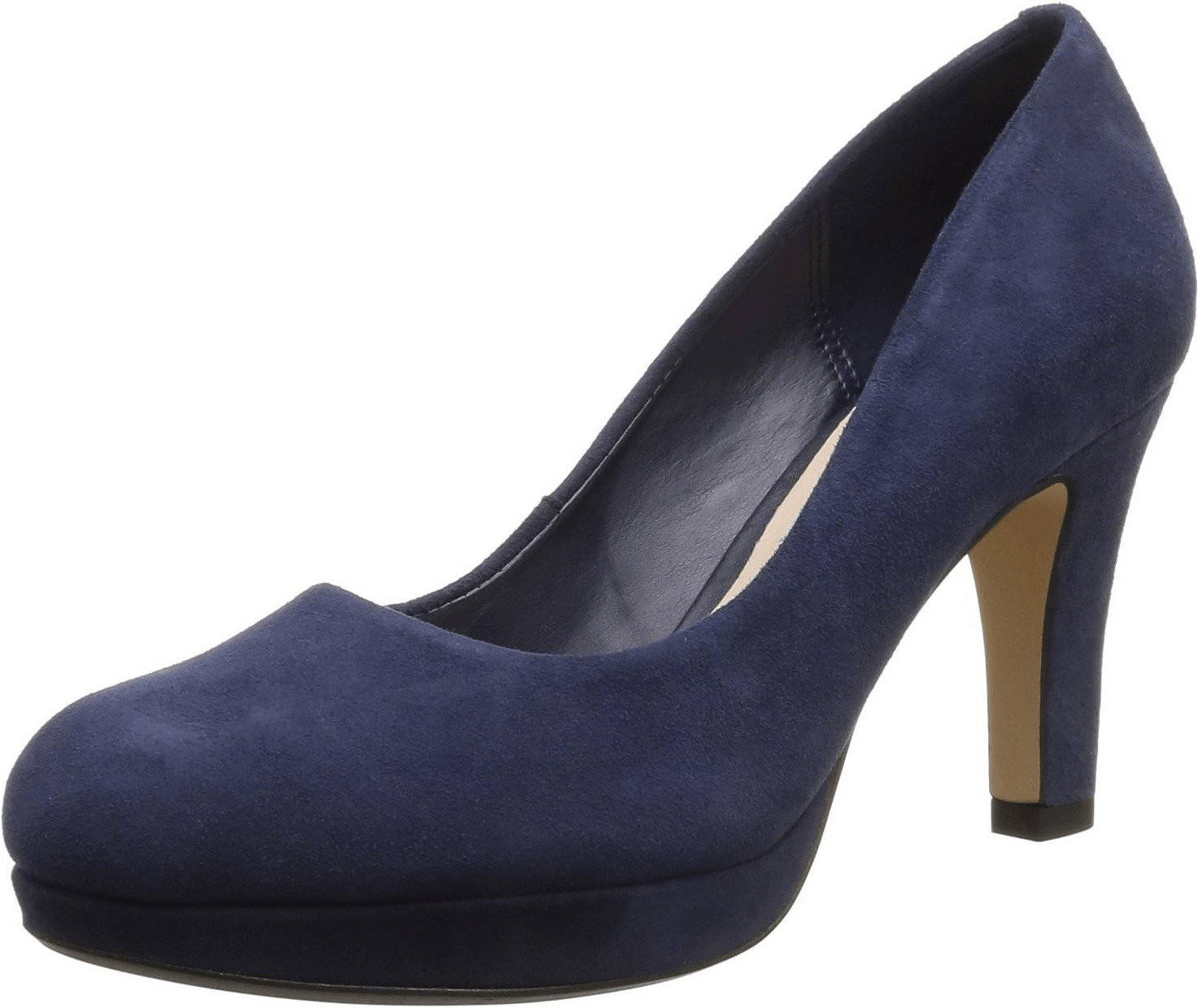 Clarks Crisp Kendra navy suede