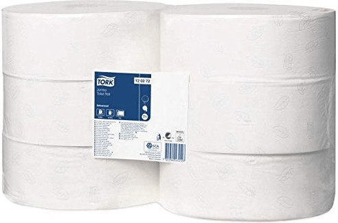 Tork Jumbo Toilet Paper 2 Layers 6 Rolls (120272)