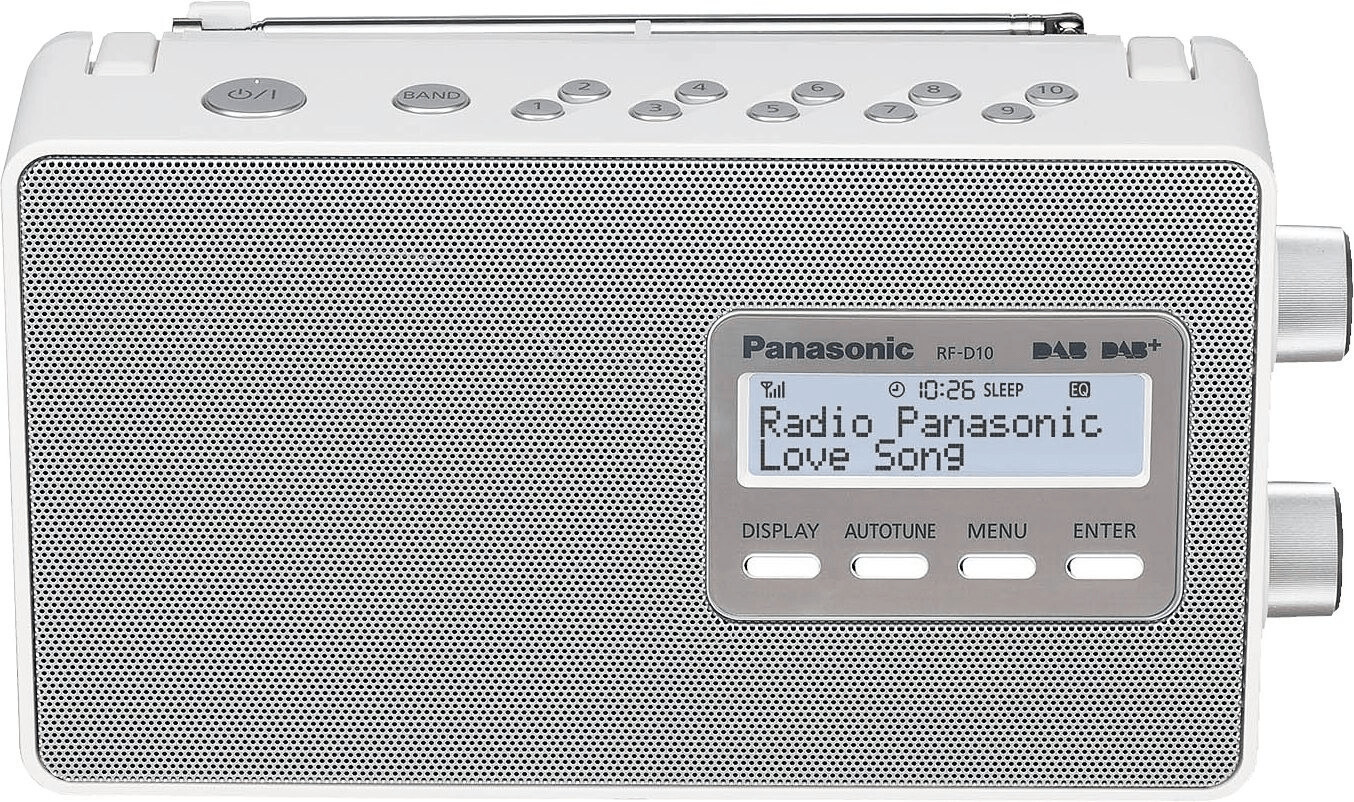 Panasonic RF-D10EG (blanc)