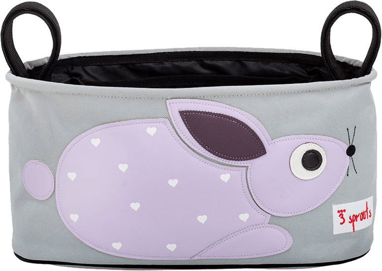 3 Sprouts Sac pour poussette lapin