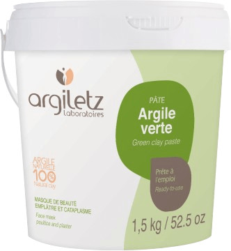 Argiletz Pot d'argile verte (1,5 Kg)
