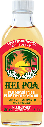 Hei Poa Pur Monoi de Tahiti AO Frangipanier (100 ml)