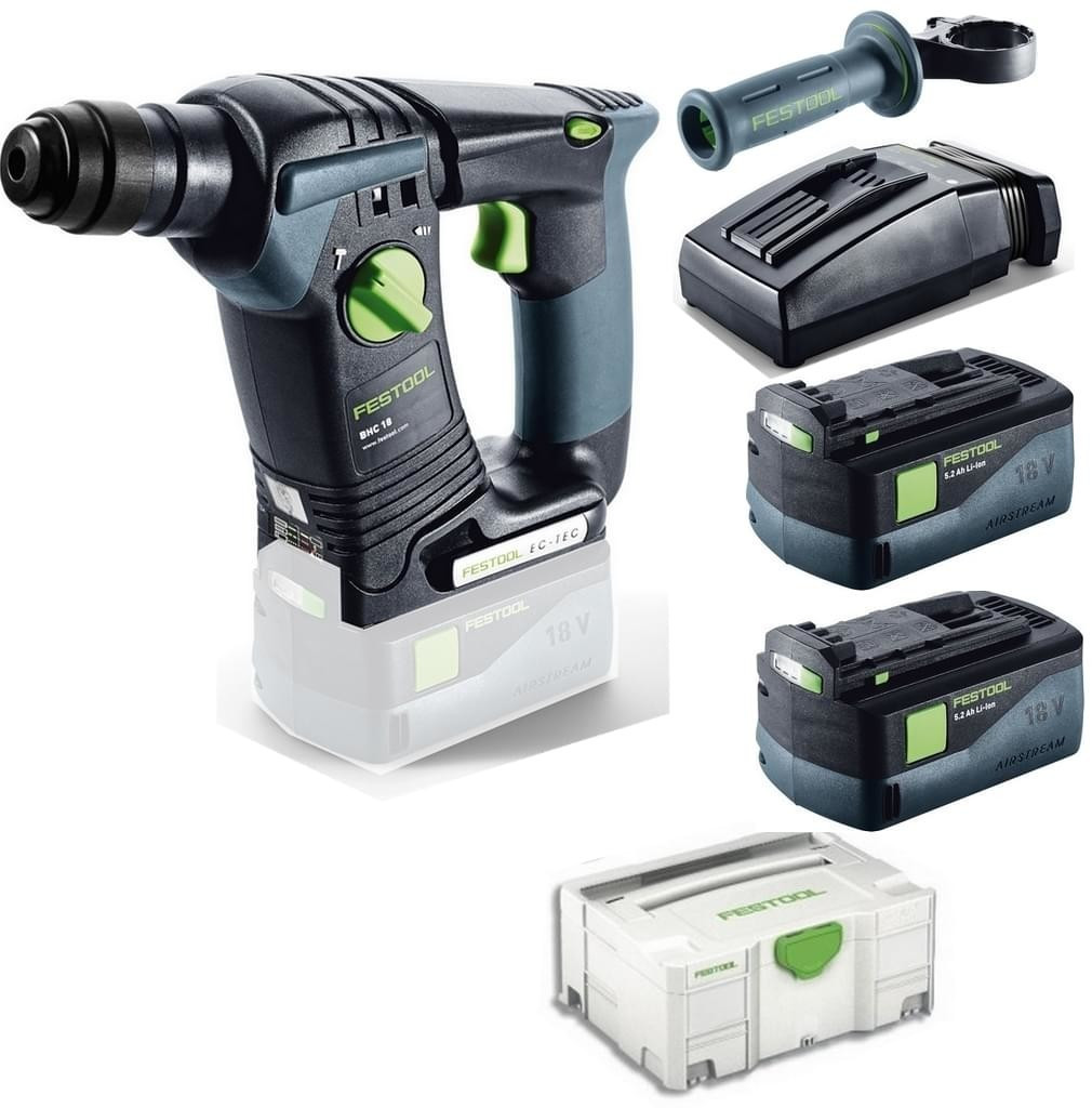 Festool bhc 18 li deals 5 2 plus