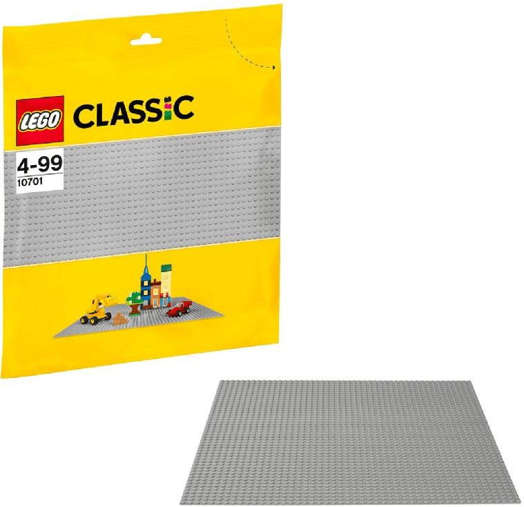 Lego Classic 10701 Tapis de construction gris 