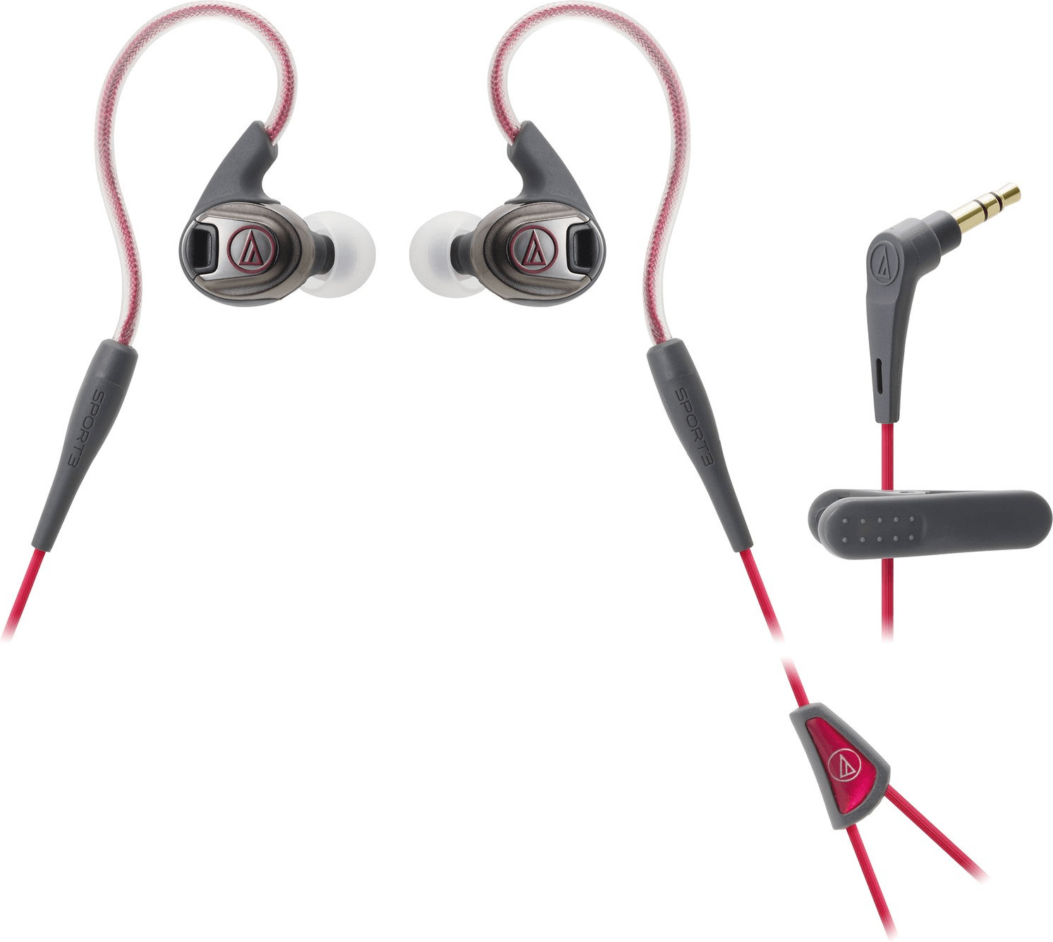 Audio Technica ATH-Sport3 (rouge)