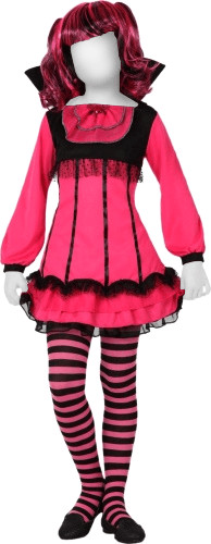 Atosa Déguisement vampire rose fille