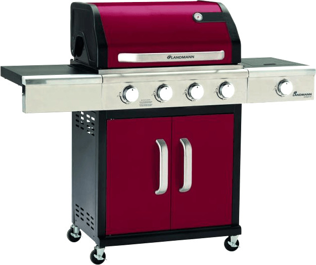 CAO Camping Barbecue à gaz Triton rouge