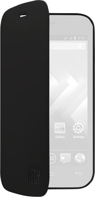 Swiss Charger Étui Folio Slim (Wiko Iggy)