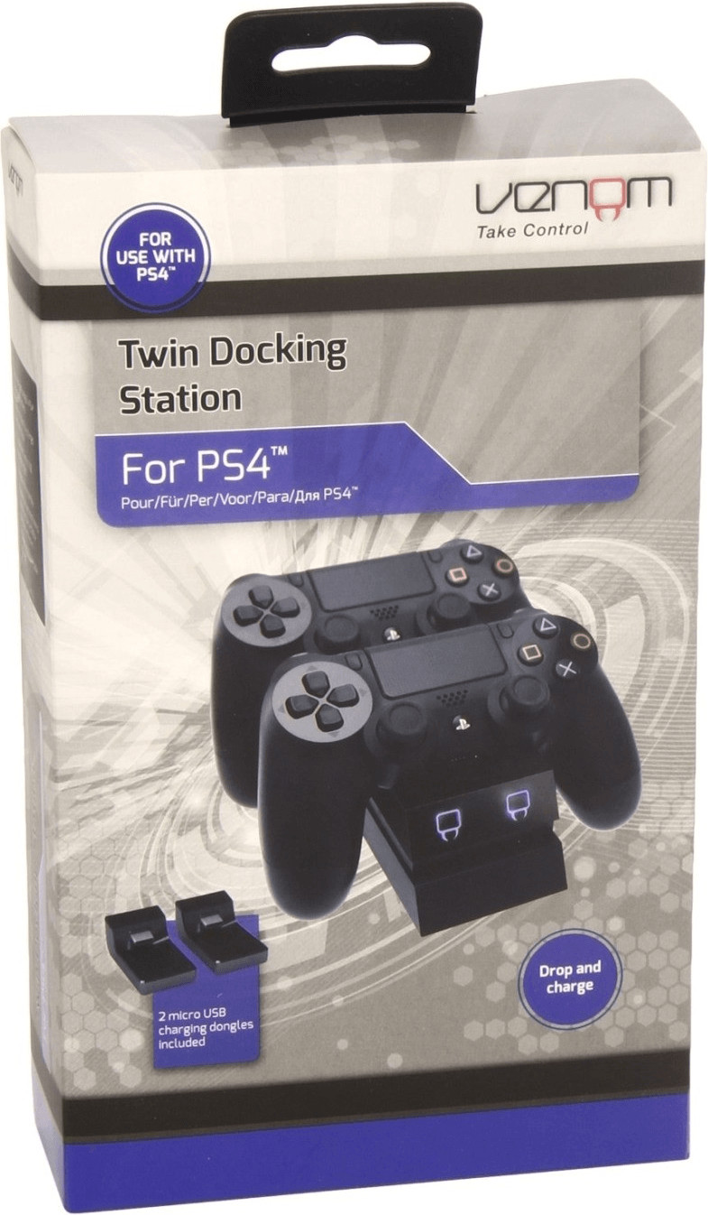 Venom playstation 4 shop twin docking station