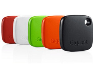 Key Tracker Handys Bluetooth Schlüsselfinder zum einfachen Auffinden von Schlüssel Koffern orange Gigaset G-tag Beacon mit Appfunktion Taschen