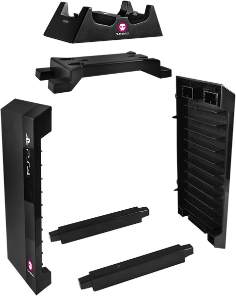 Numskull Tour de jeux + chargeur PS4