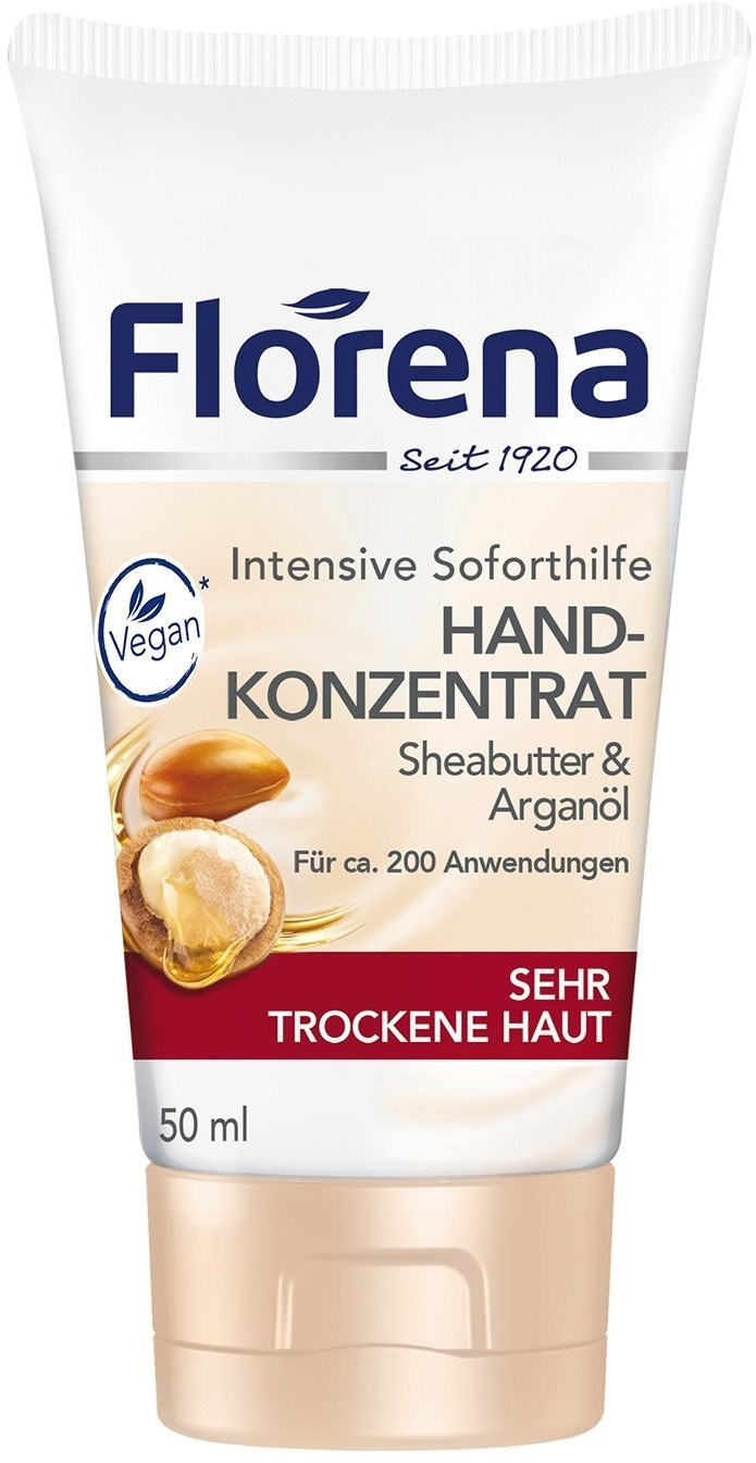Florena Handkonzentrat mit Sheabutter & Bio Arganöl (50 ml) ab 1,49 €