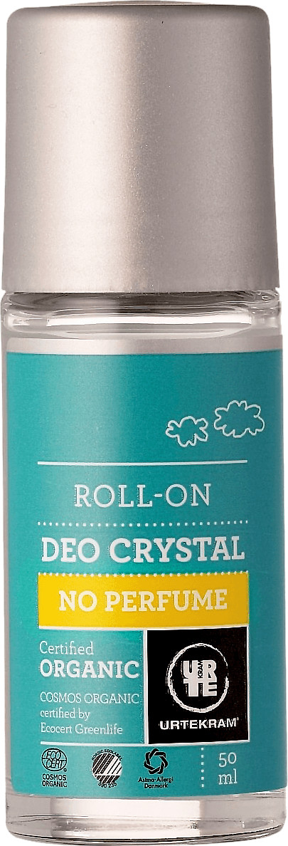 Urtekram Roll-On Deo Crystal No Perfume (50 ml)