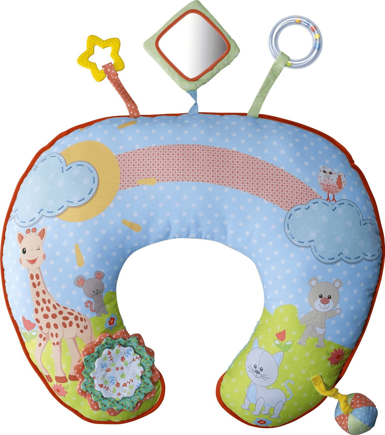 Vulli Coussin duo Sophie la girafe