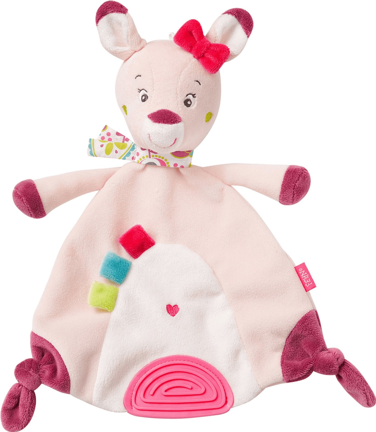 Fehn Doudou mouchoir à dentition biche Les Coquettes