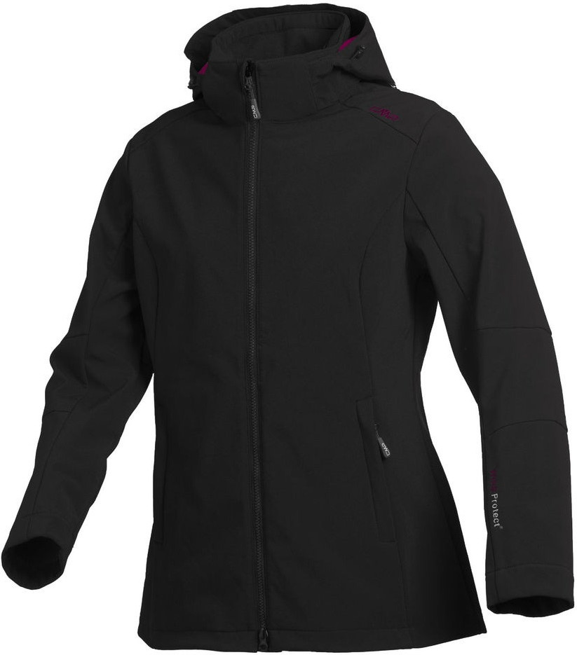 CMP Woman Softshell Jacket Zip € Hood Nero ab Preisvergleich 50,99 (3A22226) | bei