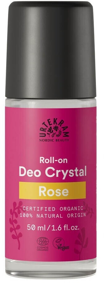 Urtekram Roll-On Organic Deo Crystal Rose (50 ml)