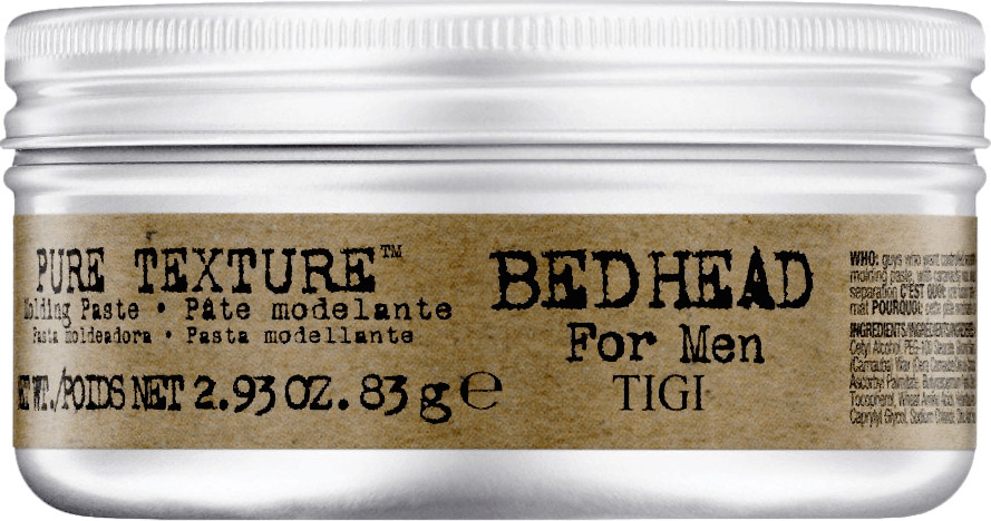 Tigi Pâte coiffante Bed Head for Men Pure 83 g
