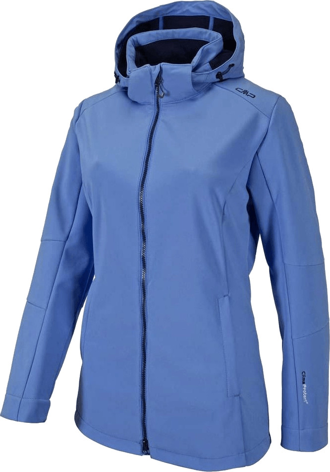 CMP Woman Softshell Jacket Zip Hood (3A22226) Persia-Navy
