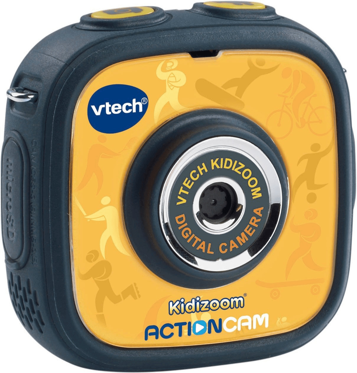 Sacoche de protection et transport VTECH Kidizoom Action Cam 180 - Noir et  Jaune - Pour enfant - Cdiscount Jeux - Jouets