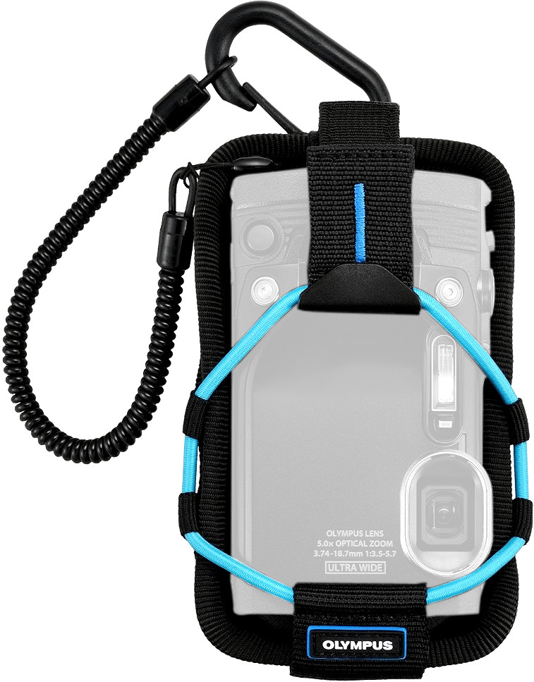 Olympus CSCH123 Sport Holder bleu au meilleur prix sur idealo.fr