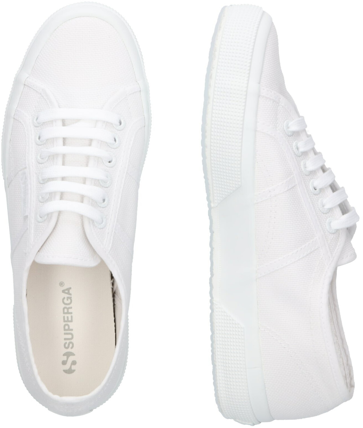 Superga all white on sale