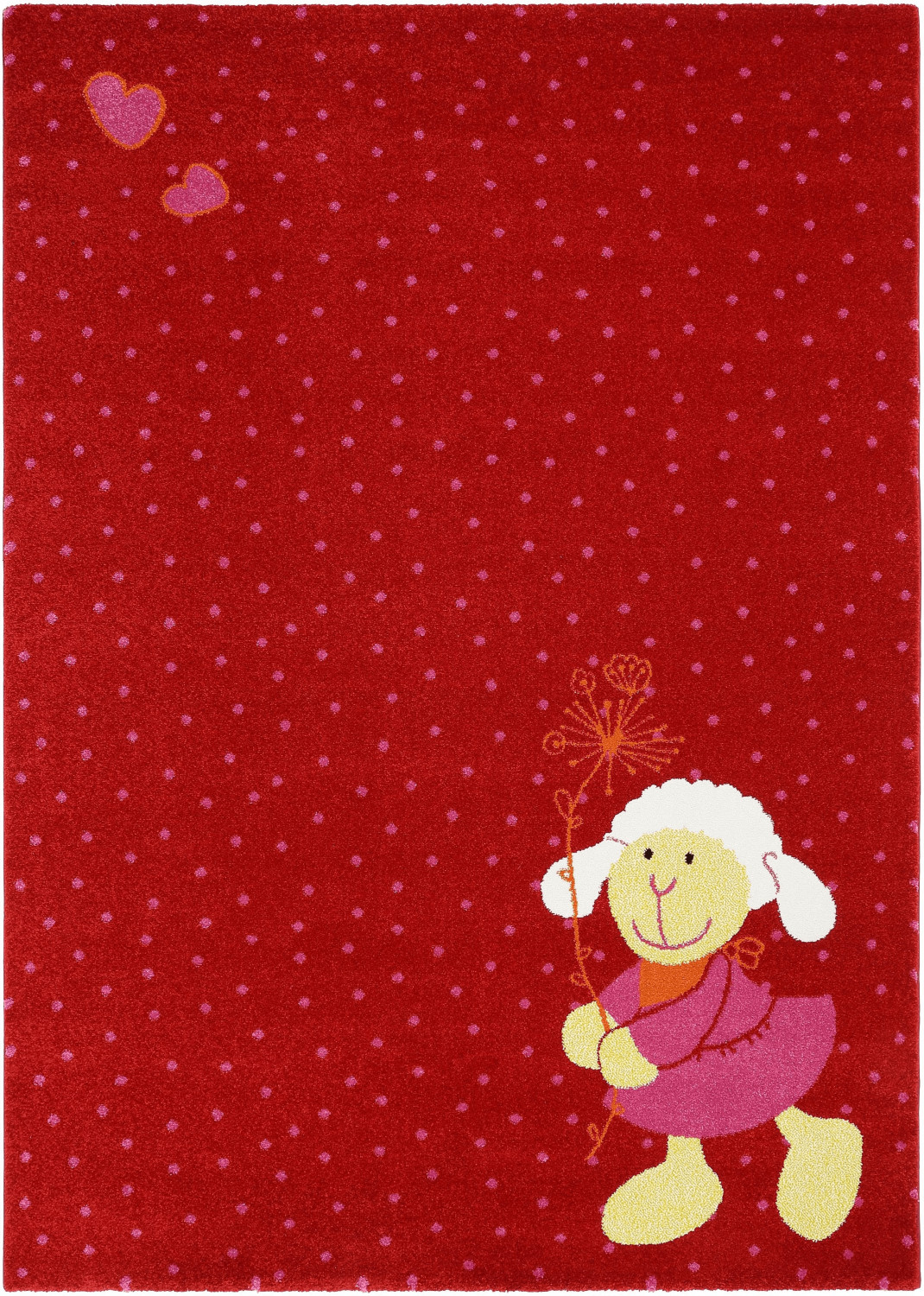 Sigikid Schnuggi 80 x 150 cm red