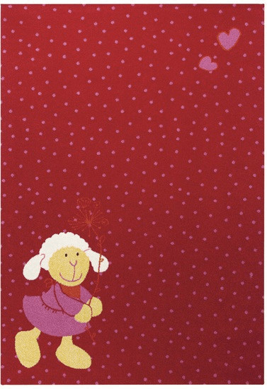 Sigikid Schnuggi 120 x 170 cm red