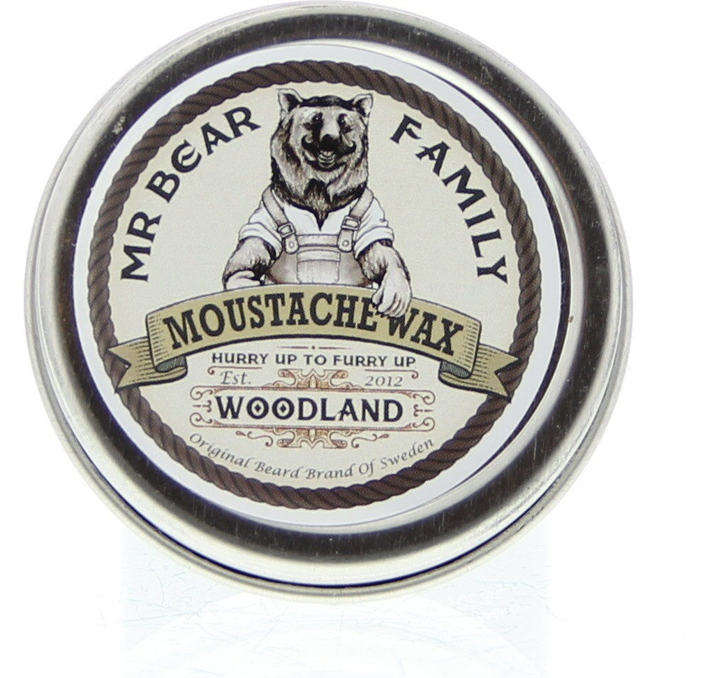 Mr. Bear Family Cire pour barbe Woodland 30 g