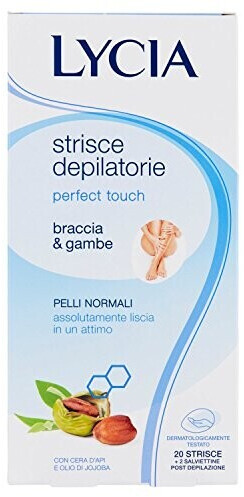 Lycia Perfect Touch hair Removal Stripes Arms and Legs (20 pcs.)