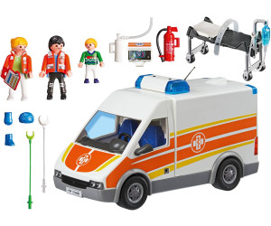 Natale PLAYMOBIL City Life Edition Ambulanza auto luce & suono giocattoli 