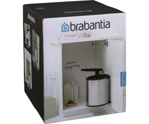 Brabantia Built-In - Cubo de basura, 15 litros, cubo interior de plástico  extraíble, color blanco : : Hogar y cocina