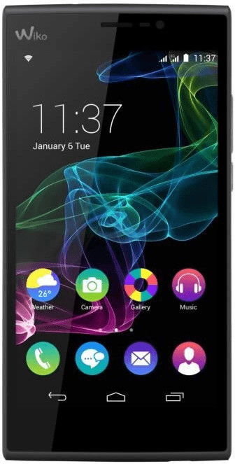 Wiko Ridge Fab 4G noir/gris