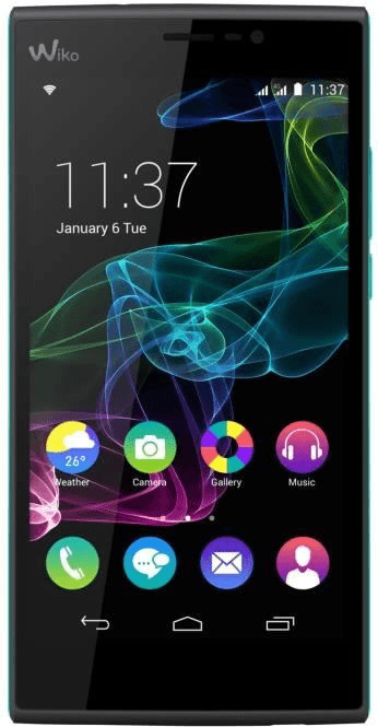 Wiko Ridge Fab 4G noir/turquoise