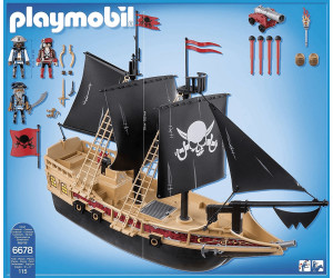 esconder aguacero corazón perdido Playmobil Pirates - Barco pirata (6678) desde 229,99 € | Compara precios en  idealo