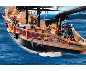 6678 Playmobil grande vela calavera negro barco pirata pieza de repuesto piratas 