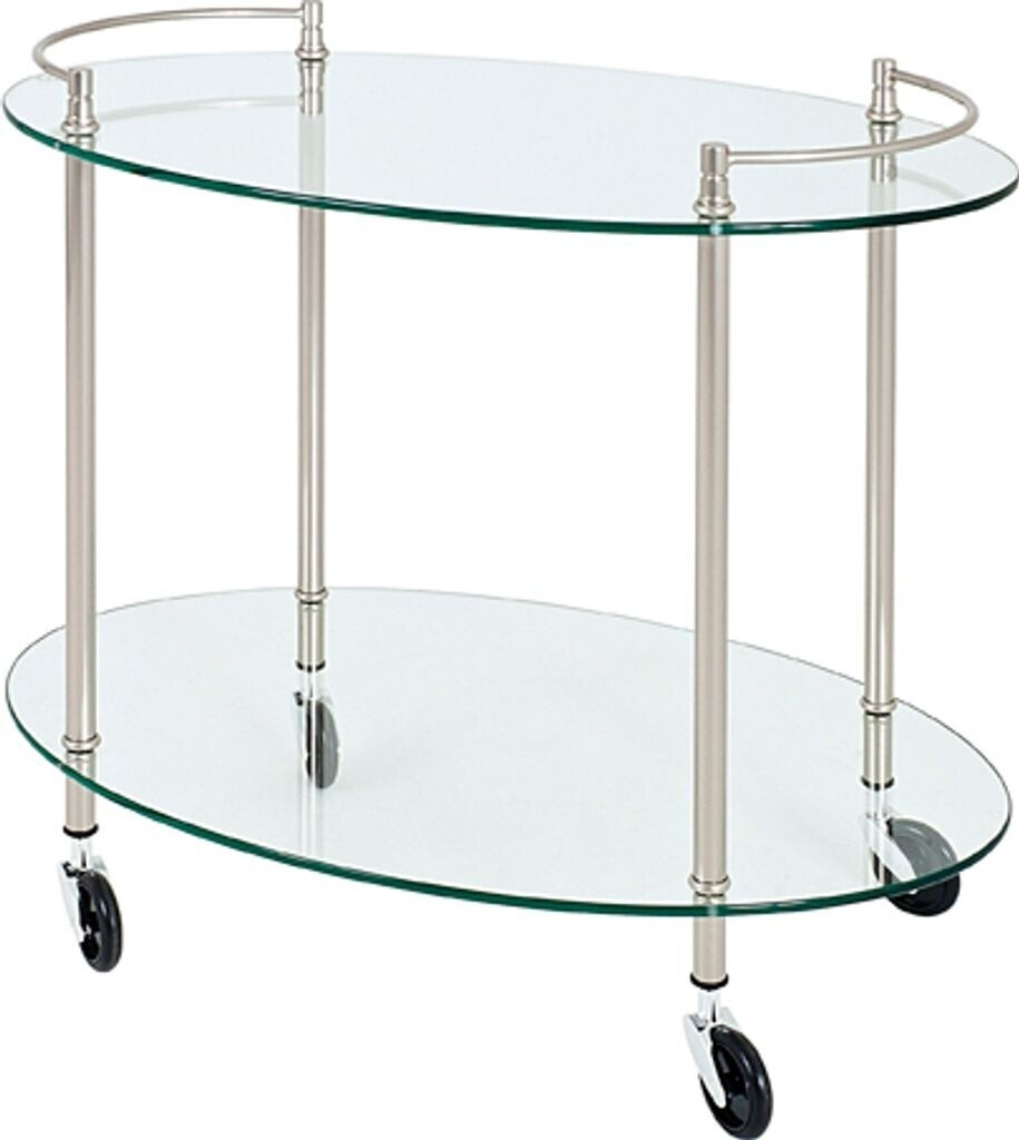 HAKU Table desserte en verre (85868)