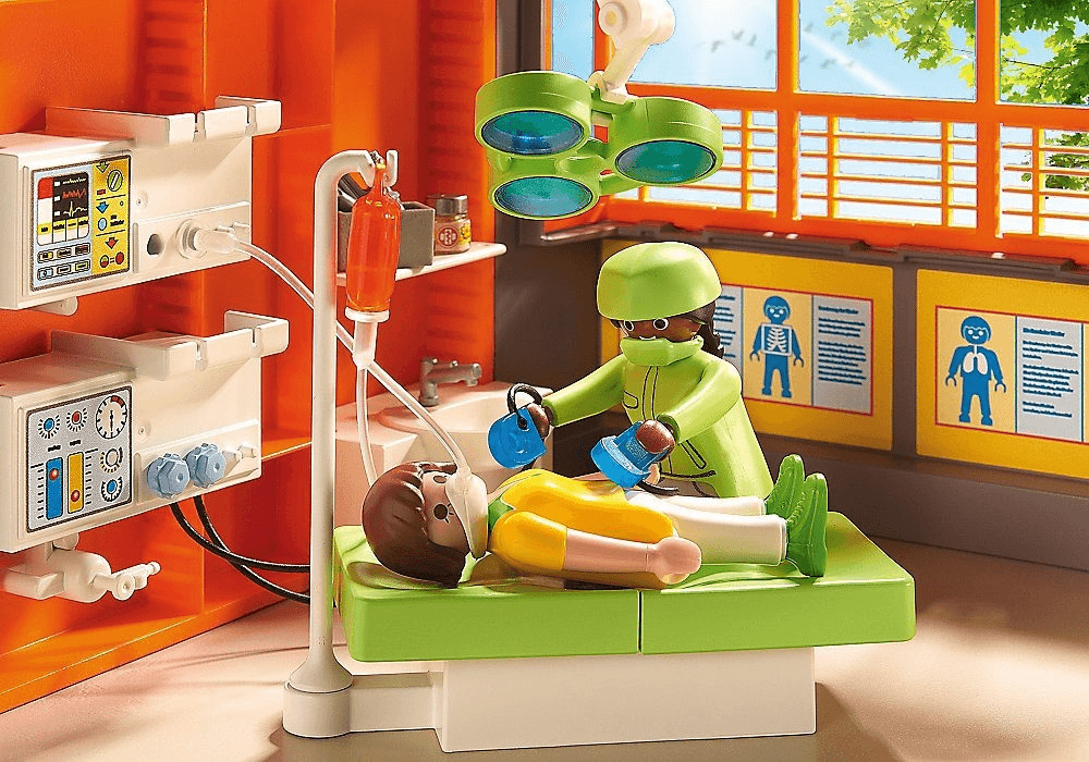 Hospital infantil de playmobil store