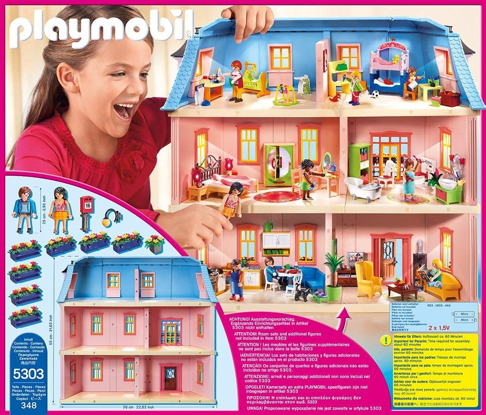 Playmobil Dollhouse Salon avec poêle à bois