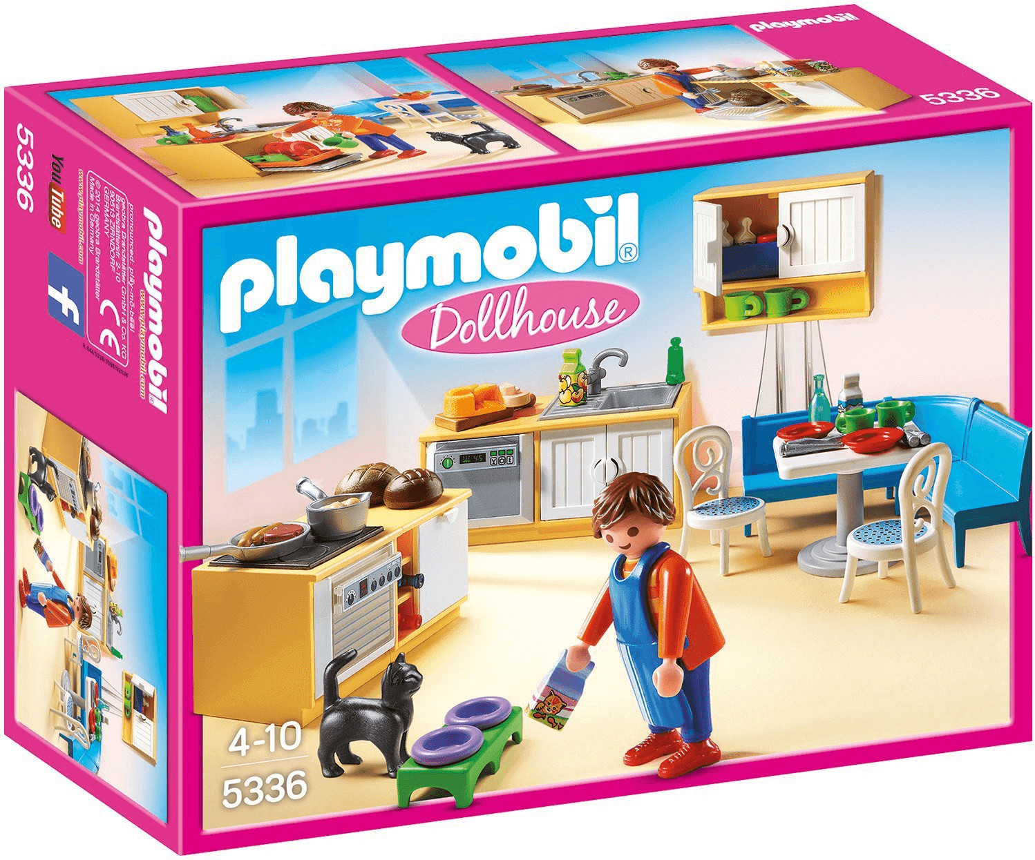Cuisine familiale 70206 multicolore Playmobil