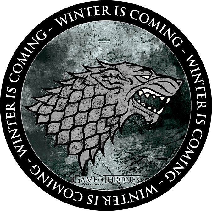 Abystyle Tapis de souris Game of Thrones - Stark