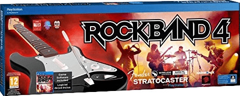 Rock Band 4: Guitar Controller Bundle (PS4)