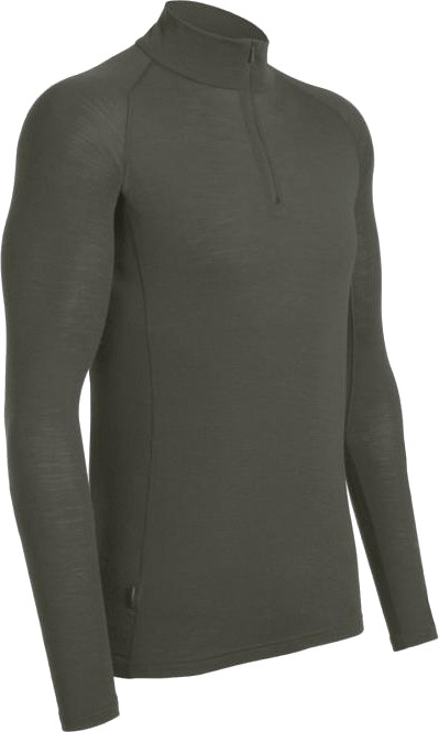Icebreaker Everyday Long Sleeve Half Zip Men cargo