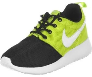 nike roshe black green