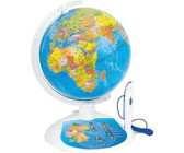 Mini globe terrestre interactif à assembler Ø 11 cm - 11