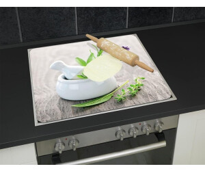 WENKO Herdabdeckplatte Für Glaskeramik-Kochfelder – 56 X 50 Cm, Rutschfest & Einfach Zu Reinigen