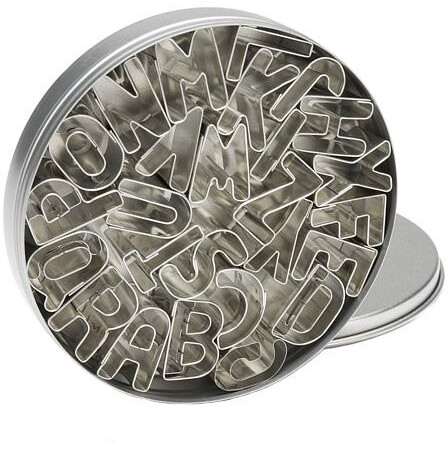 Patisse 26 emporte-pièces alphabet
