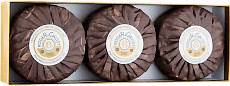 R&G Coffret 3 savons parfumés Bois d'orange (3 x 100 g)